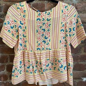 Anthropology boho top!